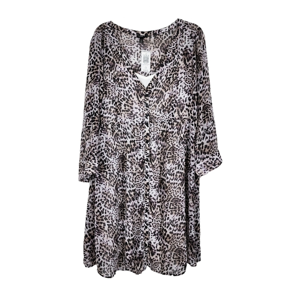 TORRID ANIMAL PRINT DRESS